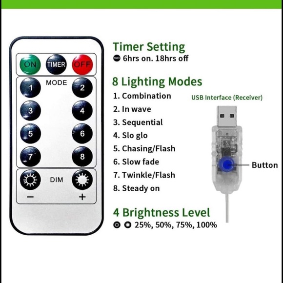 200 Copper fairy string lights - Picture 10 of 13